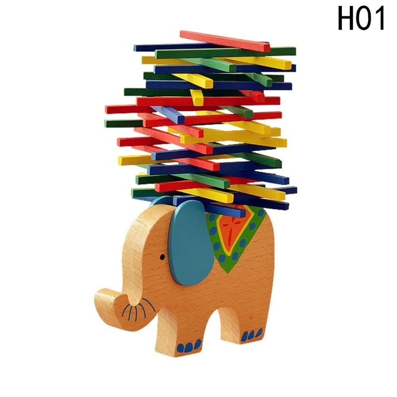 

Деревянный слон верблюд балансир игра родитель-ребенок детская развивающая игрушка Elephant