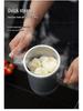 304 Stainless Steel Portable Outdoor Cooking Pot: Multifunctional Single-Person Cookware, Soup Pot, Rice Steamer, Integrated Design