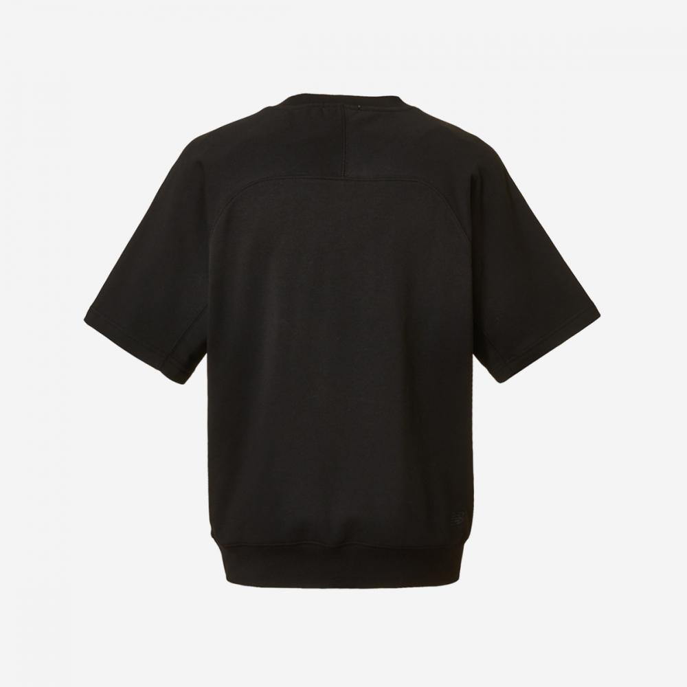New Balance Uni Essential Shorts Sweatshirt Nbnceb1053   19  Black