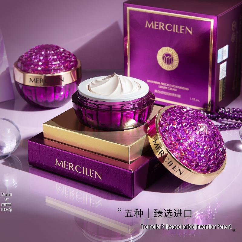MERCILEN Noble Purple Spot-Removing Whitening Moisturizer