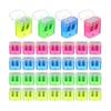 Portable Pencil Sharpener with Lid Dual Holes Pen Sharpener Plastic Manual Students Pencil Sharpener for Classroom Office Home