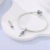 Original Charms Copper Dreamy Blue Orchid Leaf Pendants Fit Charms Plata Bracelets For Women Jewelry Making Fine Gifts