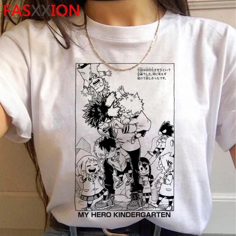 My Hero Academia Bakugou Todoroki Boku No Hero Bnha T-shirt T Shirt feUnisex Tumblr Aesthetic Clothes Harajuku Kawaii