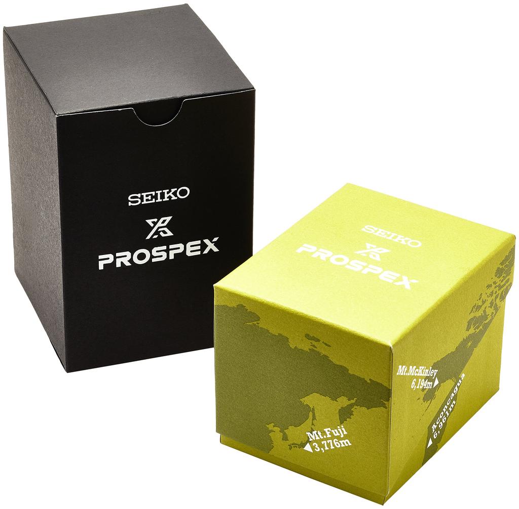 Seiko Watch Prospex Alpinist Solar Hardlex Watch SBEB013