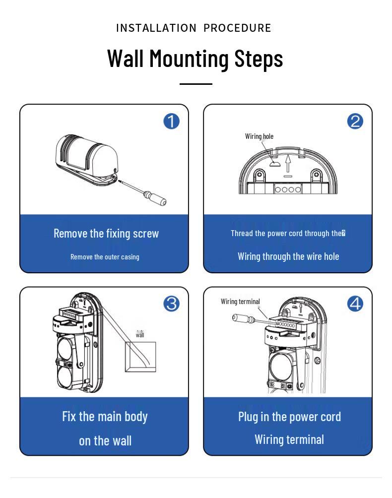 Outdoor Infrared Beam Anti-theft Alarm System