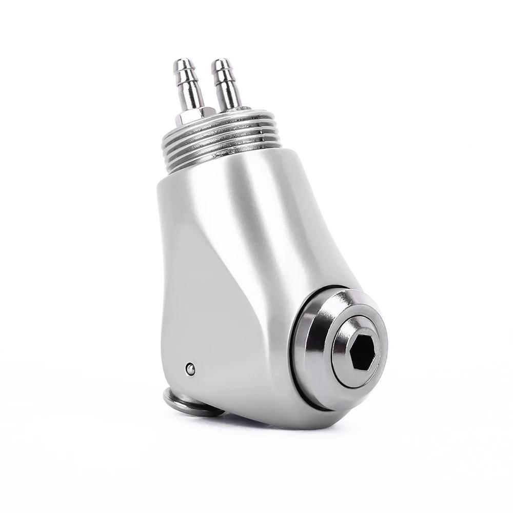 Manual Dental Air Water Spray Triple 3 Way Syringe Handpiece with 2 Nozzles Tips Tubes for Dental Cleaning