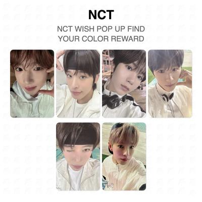 WISH POP UP FIND YOUR COLOR REWARD Official Photocard