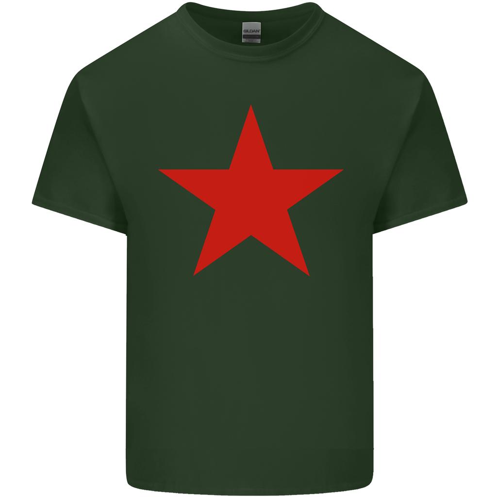 Red Star Army As Worn by Unisexs Light Cotton TShirt