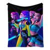 150*200cm Anime Peripheral Printed Warm Blanket