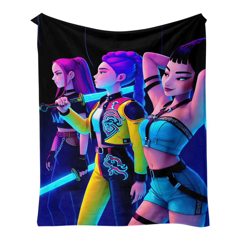 150*200cm Anime Peripheral Printed Warm Blanket