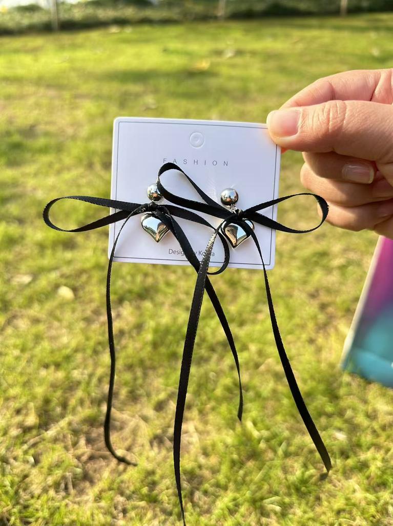 Korean Romantic Imitation Pearl Beaded Choker Heart-Shaped Pendant Necklace Banquet Wedding Jewelry