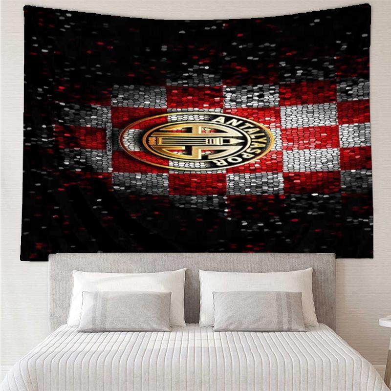 Atletico Belgrano Crest Tapestry Hanging for Bedroom,Livingroom, Playroom,Decor Art Room Wall Tapestry Holiday and Birthday Gifts