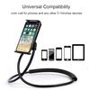 Universal 360 Degree Neckband Phone Holder Rotation Flexible Stand Strap Bracket