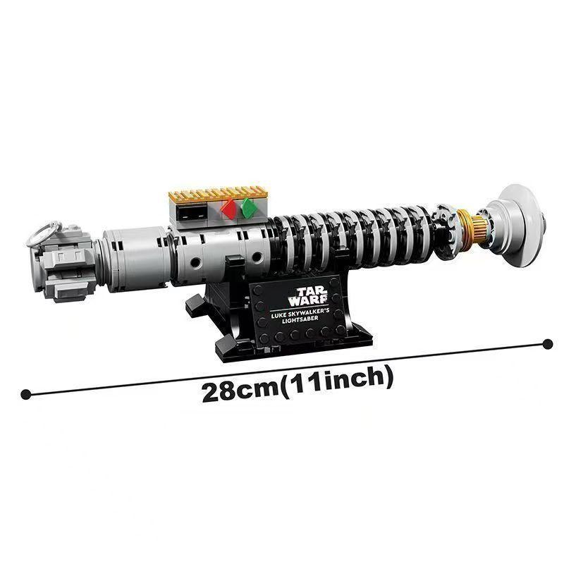LEGO-Compatible Luke Skywalker Star Wars Lightsaber Building Blocks Toy for Boys - Popular Gift