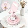 1-Pack 360° Rotating Folding Phone Stand,Portable Folding Design,Stable and Non-Slip,Easy To Carry and Store,Suitable for Office