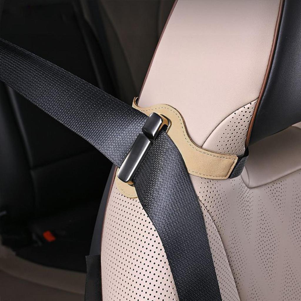 Car Seat Belt Fix Clips Quick Release Seatbelt Retainer Anti-Strangle Ergonomic Fixing Buckle for Seat Locking Tool