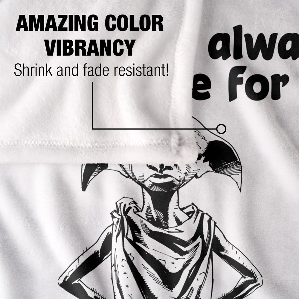 Harry Potter Always Be There Dobby Blanket