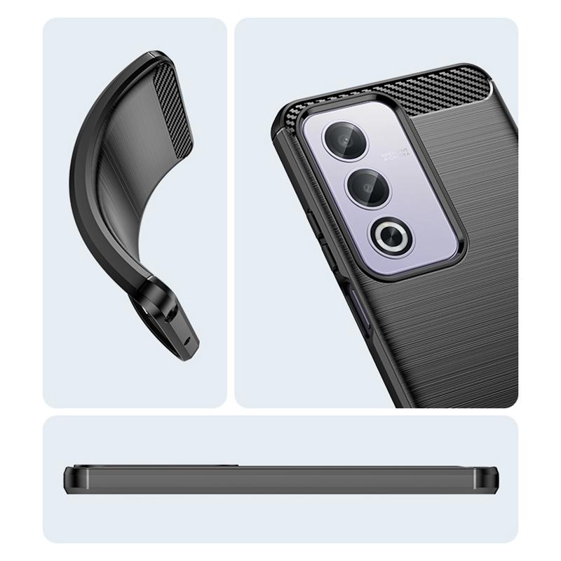 For OPPO A80 5G Case For OPPO A80 5G Cover Funda Brushed TPU Rubber Phone Case Shockproof Protective Back Cover For OPPO A80 5G