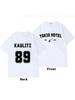 Tokio Hotel Kaulitz Back Print T-Shirt- Band Graphic T-Shirt