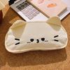 Funny Embroidered Cat Pencil Case Cartoon Kitty Stationer Bag Stationery Storage Bag  Student Use