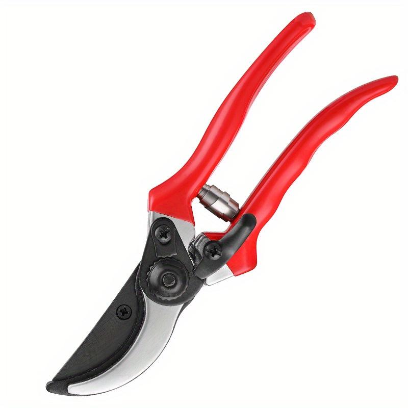 

Stainless Steel Gardening Pruning Heavy-Duty Ergonomic for Effortless Plant Flower Tree Branch Floral Bonsai Plant Cutting красный