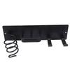 3 In 1 Hair Tool   Wall Mounted Aluminum Alloy Hair Dryer Curling Iron Flat Iron Holder