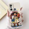 For Infinix Hot 20i Case X665C X665E Cover Silicone Soft Phone Case For Infinix Hot 20i 20 i Fundas Coque 6.6" Shockproof Bumper