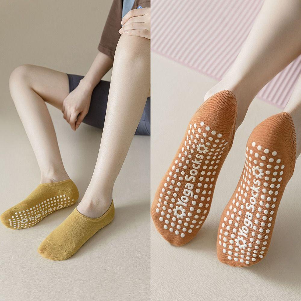 Short Floor Pilates Socks Non-slip Sports Socks Professional Yoga Socks