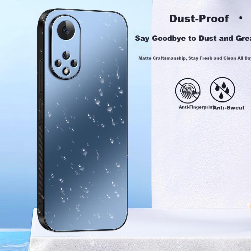 Huawei Nova 9 Pro And Honor 50 Pro Phone Cases, AG Frosted Full Coverage, Real Machine Feel, Simple Luxury Style, Shockproof,n, Dark Night Green