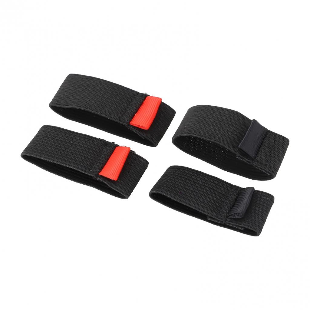 Versatile Elastic Fishing Spool Belt Reel Protection Belt Band 4pcs Pack