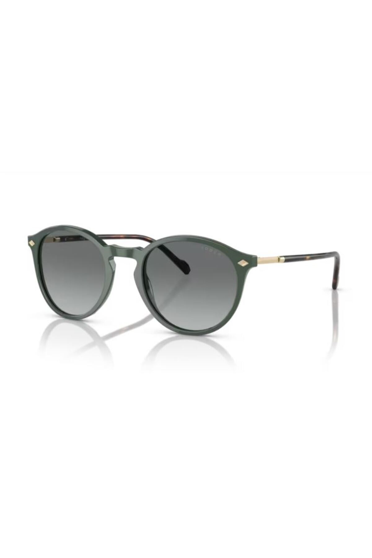 

Original Vogue Eyewear Unisex Sunglasses 5432S 309211 51 Oval Matte Green Bone