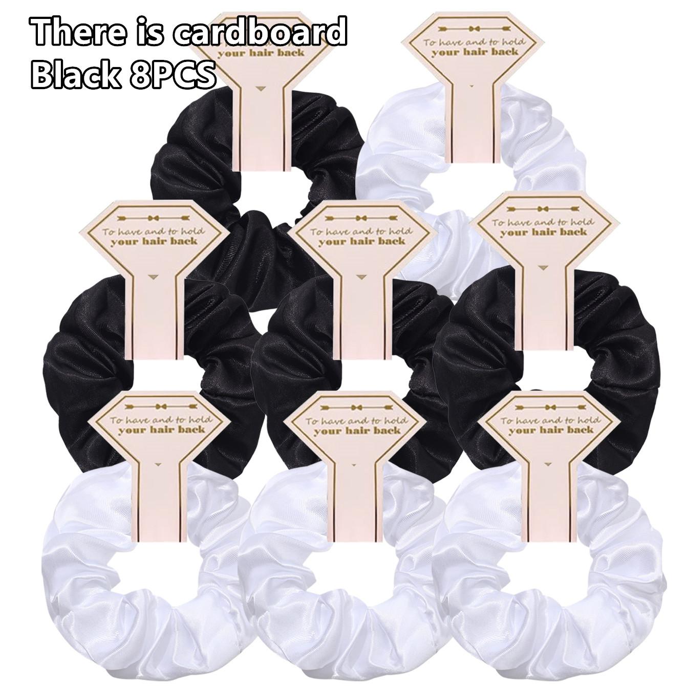 

Имитация шелкового атласа Повязки на голову Подарки подружкам невесты на предложение руки и сердца Атласные резинки для волос Резинки для волос Сувениры для девичника на свадьбу No cardboard