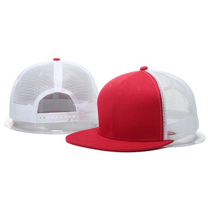 

2025 Simple Fashionable New Flat Edge Mesh Hat Outdoor Leisure Sports Sunshade Baseball Hat Daily Commuter Decoration HipHop Hat красный