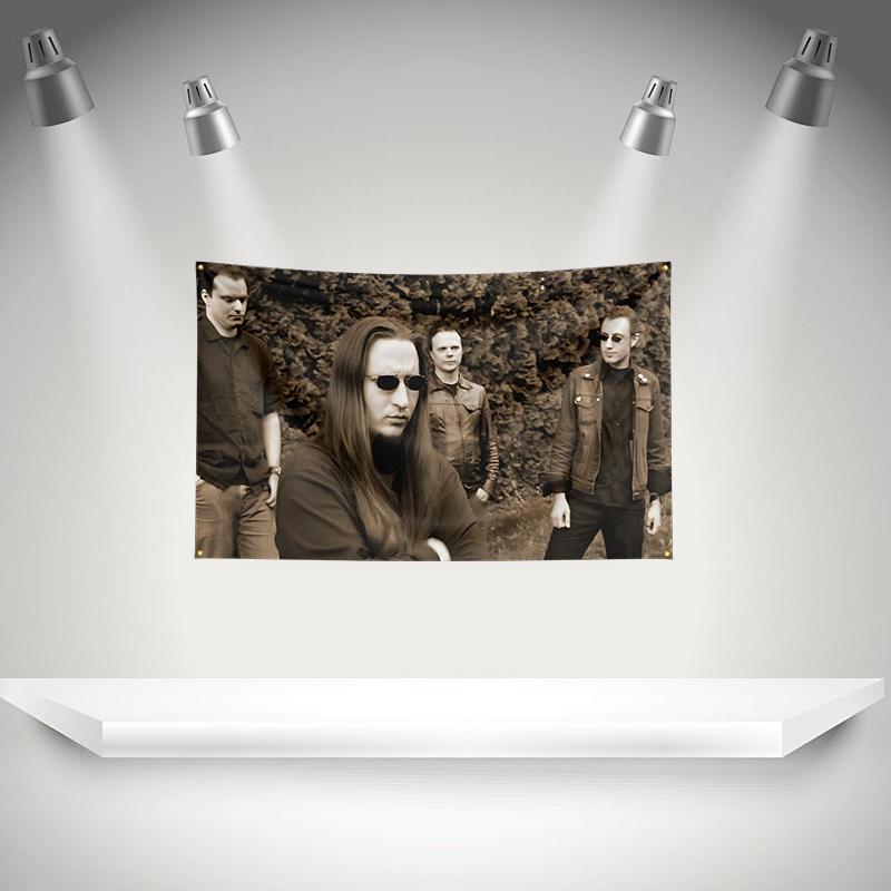 Aagallochs Flag Rock Music Band Banner Hd Printing Tapestry Exhibition Music Band Fans Garage Decor