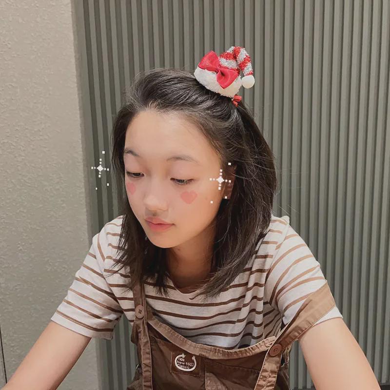 2024 Weihnachtsfest Promi Kinder Haarnadel – Baby Urlaub Hut Haar Zubehör