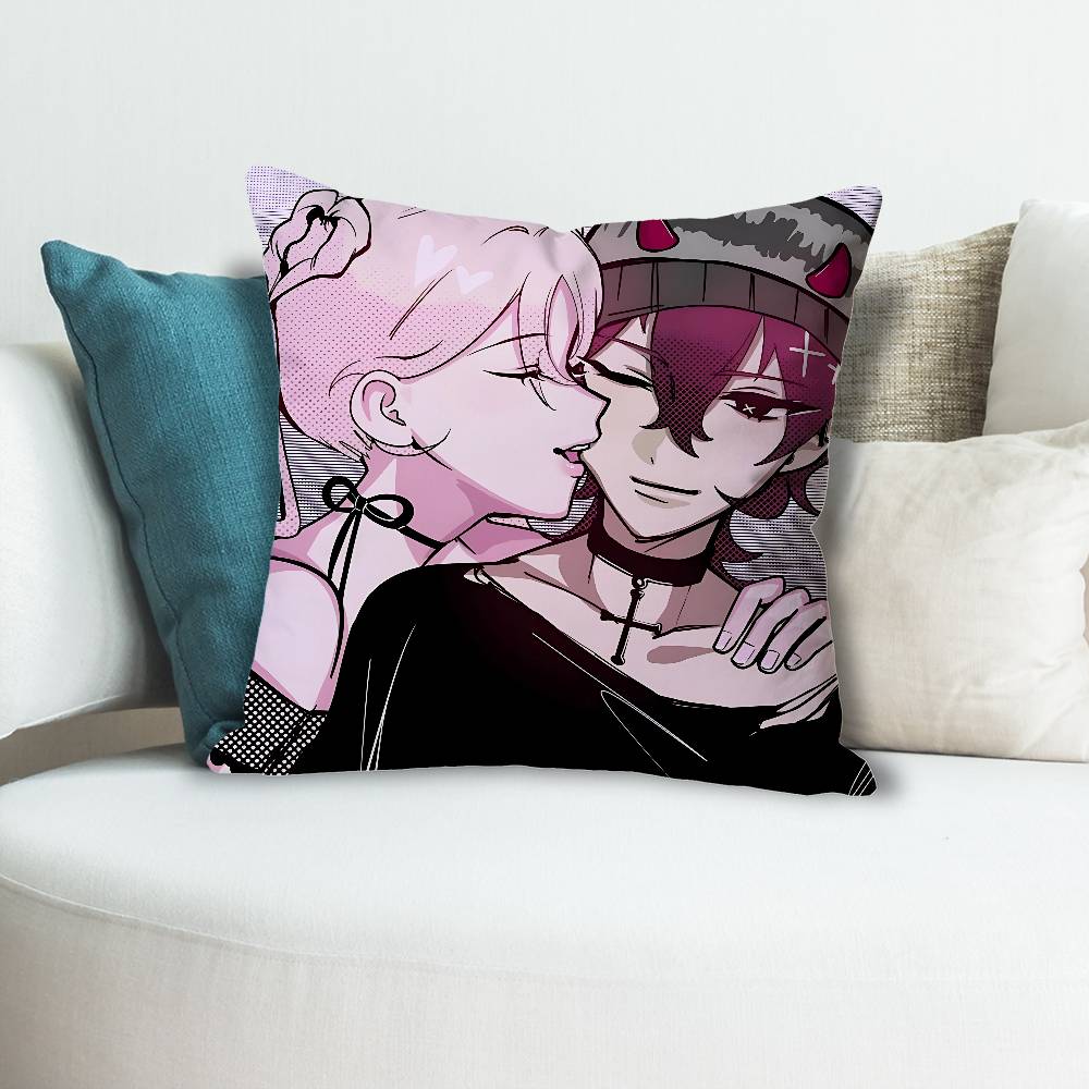 KKiller CChat Ronin Game Various Sizes Square Pillow Case For Car Home Bedchamber Decor Custom Valentine gift
