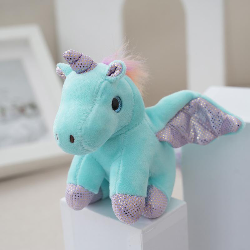 

Whimsical Fruit Series Plush Doll Keychains In Blue Yellow Pink White For Kids And Adults синій