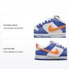 Dunk Low GS Knicks Buty Sportowe Dziecięce Niebieski Niebieski-Joy Jaskrawy-Mandarynkowy FN7783-400