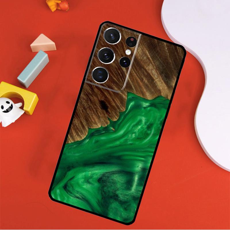 

Дерево Смола Чехол для телефона Путешественника Для Samsung Galaxy S25 Ultra S24 Ultra S9 S10 S20 S21 S22 S24 Plus S23 FE Чехол Galaxy S24 FE