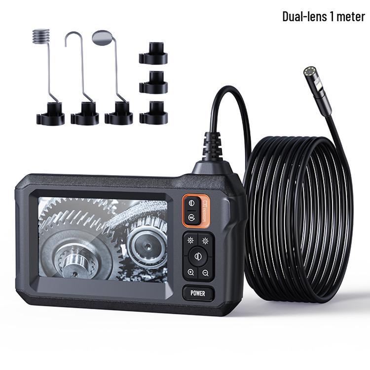 4.3-inch HD Handheld Car Detector with 8.0mm Lens Endoscope and Screen