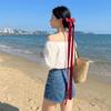 Sweet Extra Long Ribbon Bow Hairpin Satin Hair Accessories Cute Bowknot JK Hair Clip  Fashion