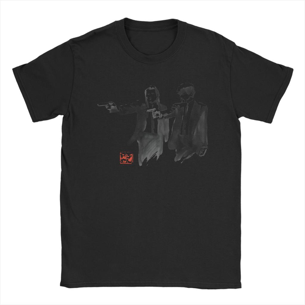 Pulp Fiction TShirt Summer 100 Cotton T Shirts For Unisexs Fashion Casual Tee Shirt Short Sleeve Vintage Tops