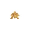 Brass Fengshui Tortoise Miniature Statue (1.5 X 4 Inch, Gold)