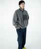 Thisisneverthat Sp Sherpa Fleece Jacket Charcoal