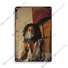 Roestig Bob Marley Metalen Posterbord Reggae Zanger Metalen Blikbord Vintage Poster Bar Club Pub Wanddecoratie Retro Rock Poster