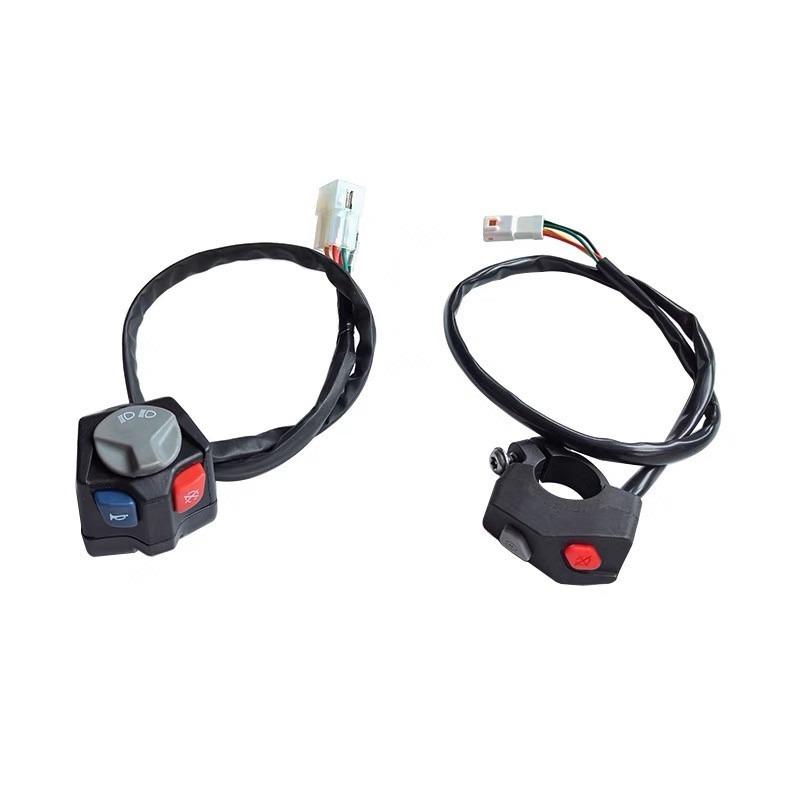 Motorcycle Three Function Switch Button Headlight Horn Kill Universal Electric Flameout Start Switch For KTM EXC XC XCW EXCF SX