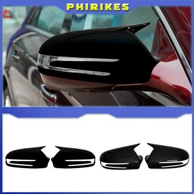 Pour Mercedes Benz CLS C219 W219 CLS280 300 320 350 2009-2011 Couvercle de rétroviseur latéral en fibre de carbone