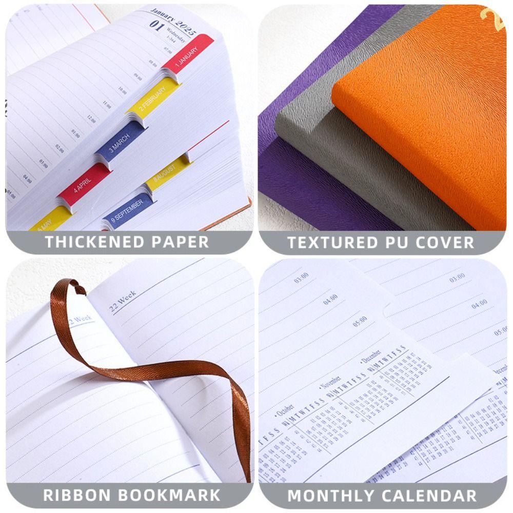 To Do List 2025 Schedule Planner Notepad 12 Months 365 Days Notepad A5 Agenda Notebook  Stationery