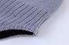 Conetail Winter Knit Hat with for Outdoor and Cold Weather Light Gray Men's Earflaps, Warm, Fleece-Lined, Skiing,