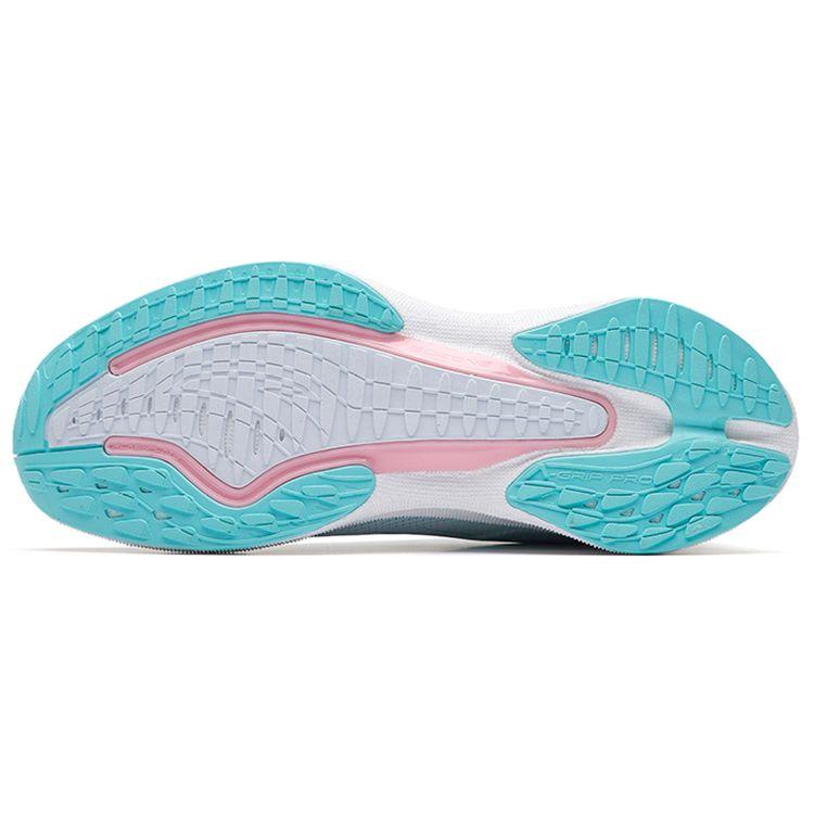 Anta Mach 2.0 Non-Slip Durable Low-Top Running Shoes Women Sneaker White Blue 122235583-6